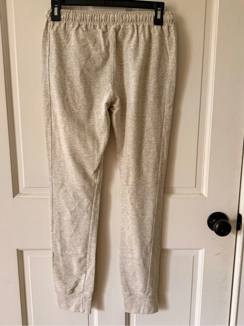 Nike Women’s Heather Gray Knit Jogger Sweatpants Size Small Drawstring Pockets